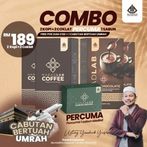 PROMO 2 KOPI + 2 COKLAT + FREE 1 SABUN BIDARA